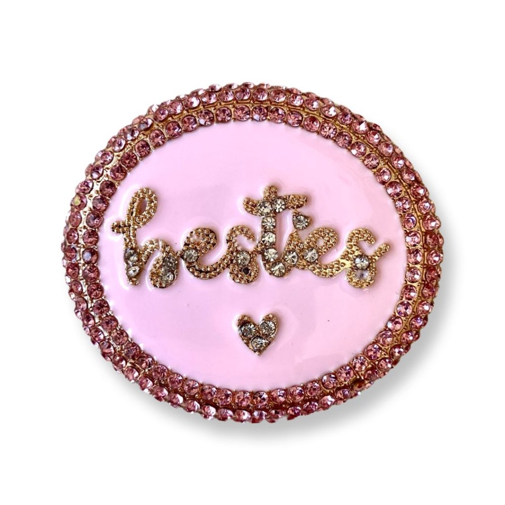 Rhinestone Besties Phone Grip